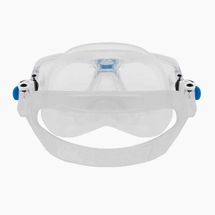 Cressi Palau Marea Dive Kit μάσκα + αναπνευστήρας + πτερύγια μπλε CA122632 9