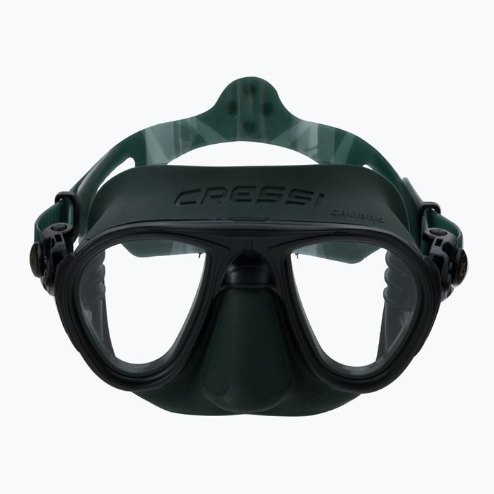 Cressi Calibro μάσκα κατάδυσης πράσινη DS429850 2
