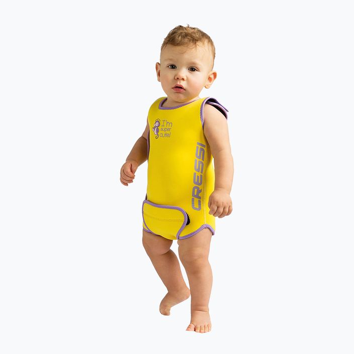 Cressi Baby Warmer 1.5mm κίτρινος αφρός κολύμβησης XDG001906 2