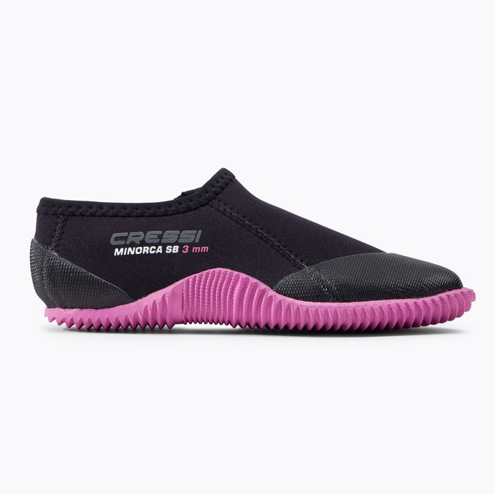 Cressi Minorca Shorty 3mm μαύρο/ροζ παπούτσια από νεοπρένιο XLX431400 2