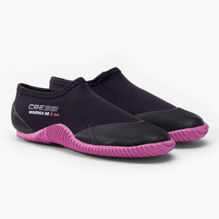 Cressi Minorca Shorty 3mm μαύρο/ροζ παπούτσια από νεοπρένιο XLX431400 5