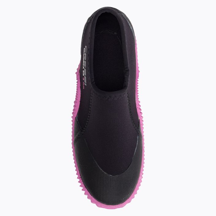 Cressi Minorca Shorty 3mm μαύρο/ροζ παπούτσια από νεοπρένιο XLX431400 6