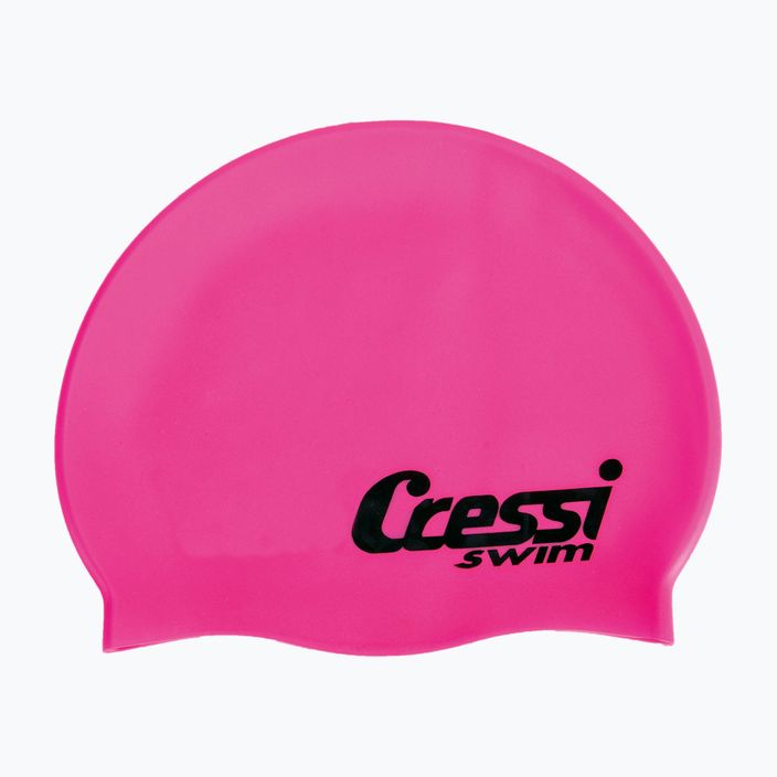 Παιδικό καπέλο κολύμβησης Cressi Silicone Cap ροζ XDF220 2