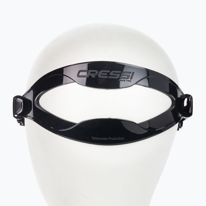Cressi Liberty Triside SPE μάσκα κατάδυσης μαύρη-μπλε DS455020 4