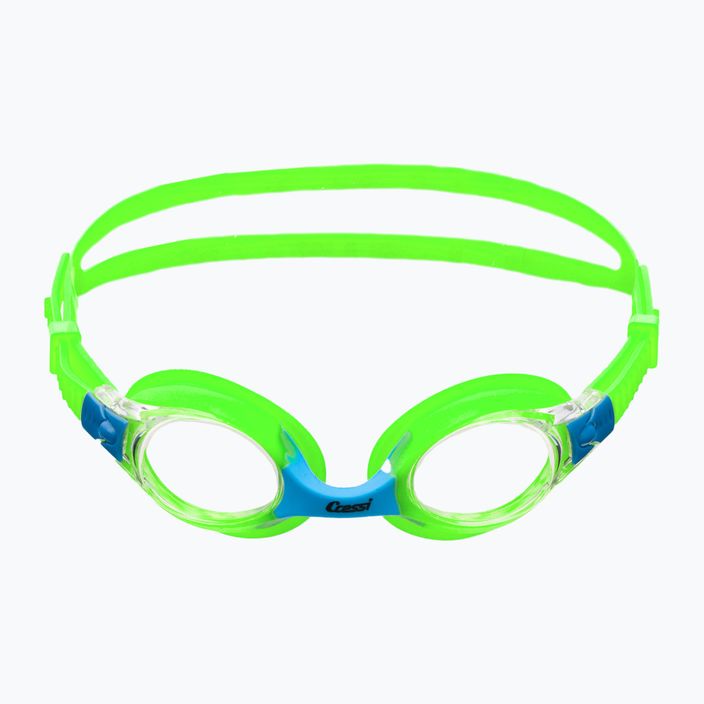 Cressi Dolphin 2.0 πράσινα/μπλε παιδικά γυαλιά κολύμβησης USG010203G 2