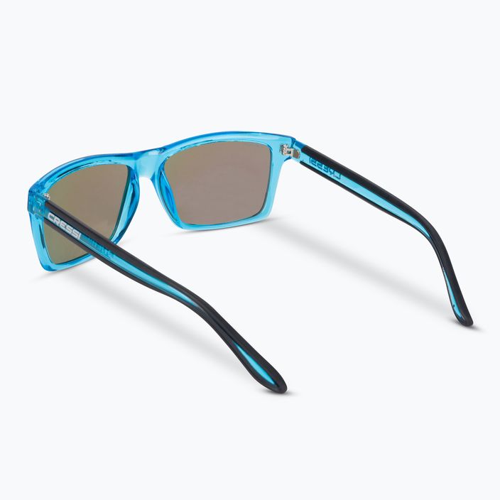 Cressi Rio Crystal μπλε/μπλε γυαλιά ηλίου με καθρέφτη XDB100107 2