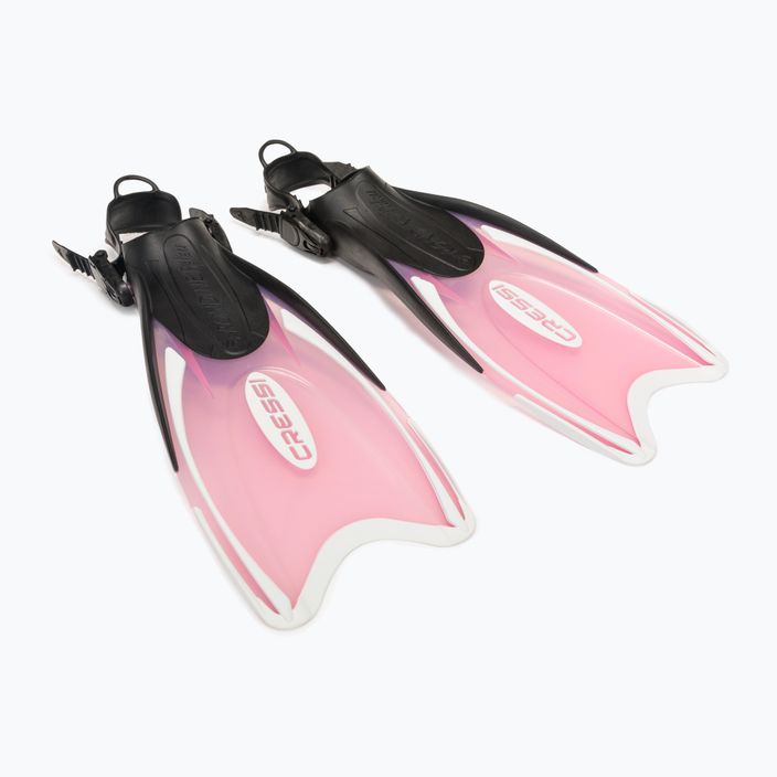 Cressi Mini Palau Bag παιδικό καταδυτικό σετ μάσκα + αναπνευστήρας + πτερύγια ροζ CA123129 2