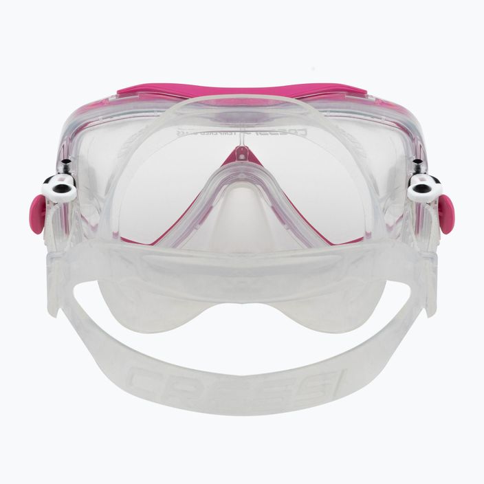 Cressi Mini Palau Bag παιδικό καταδυτικό σετ μάσκα + αναπνευστήρας + πτερύγια ροζ CA123129 9