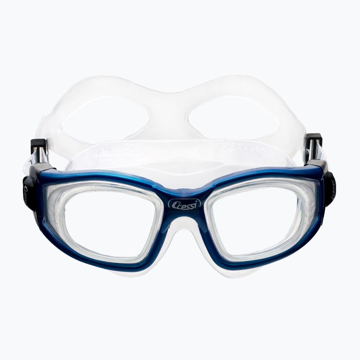 Cressi Galileo μπλε μεταλλική μάσκα κολύμβησης DE205055 2