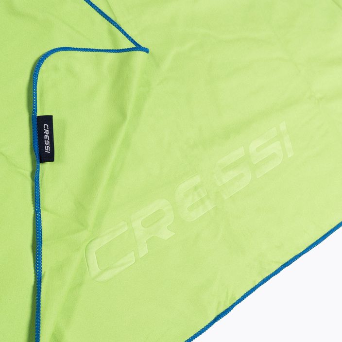 Πετσέτα γρήγορου στεγνώματος μικροϊνών Cressi πράσινο-μπλε XVA870080 4