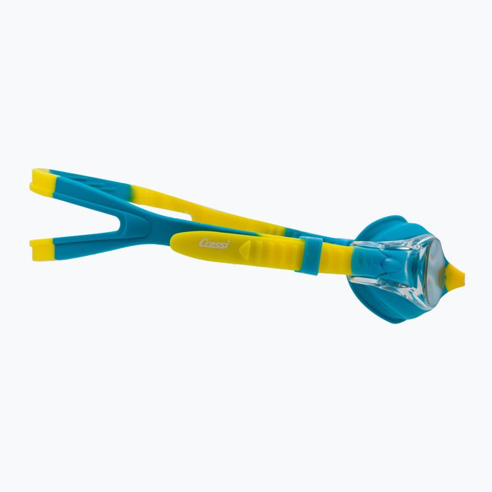 Παιδικά γυαλιά κολύμβησης Cressi Dolphin 2.0 γαλάζιο/κίτρινο USG010210 3