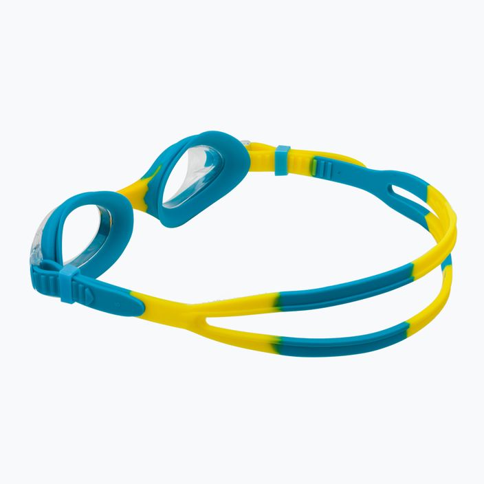 Παιδικά γυαλιά κολύμβησης Cressi Dolphin 2.0 γαλάζιο/κίτρινο USG010210 4