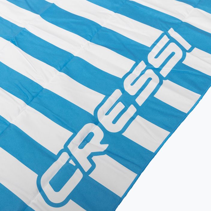 Cressi Stripe Beach πετσέτα γρήγορου στεγνώματος μπλε XVA871 3