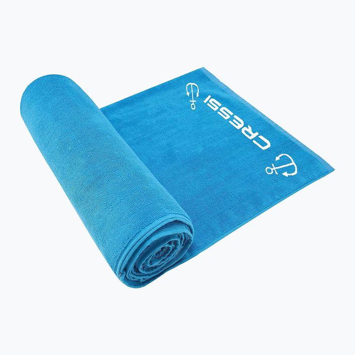 Cressi Βαμβακερή πετσέτα πλαίσιο μπλε XVA906 4