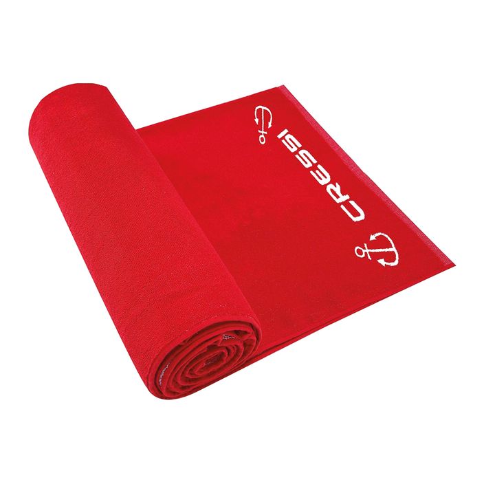 Cressi Βαμβακερή πετσέτα πλαίσιο κόκκινη XVA906760 2