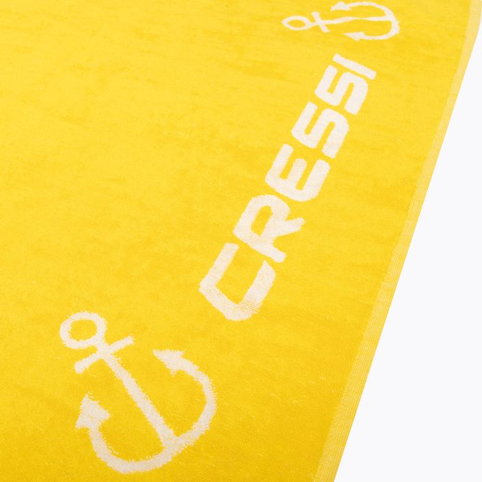 Cressi Βαμβακερή πετσέτα πλαίσιο κίτρινο XVA906770 3