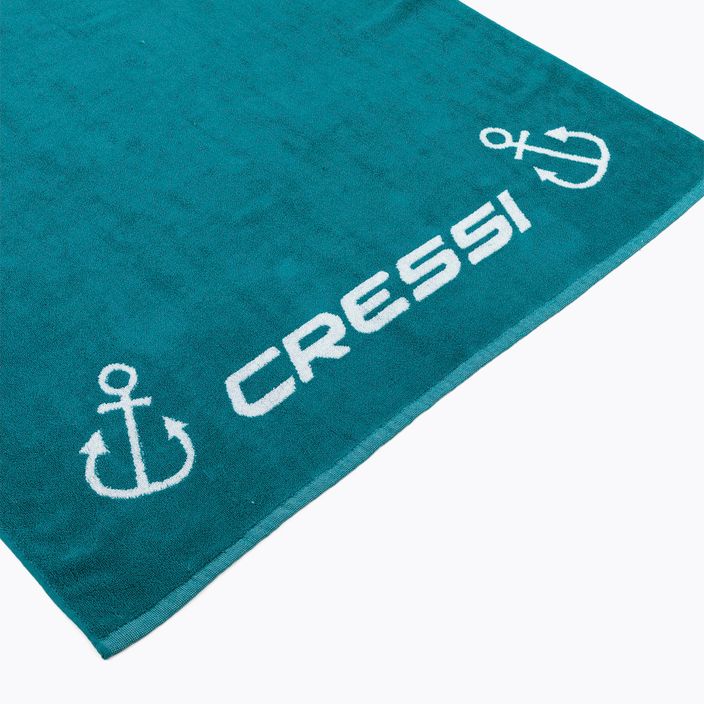 Cressi Βαμβακερή πετσέτα πλαίσιο μπλε XVA906790 3