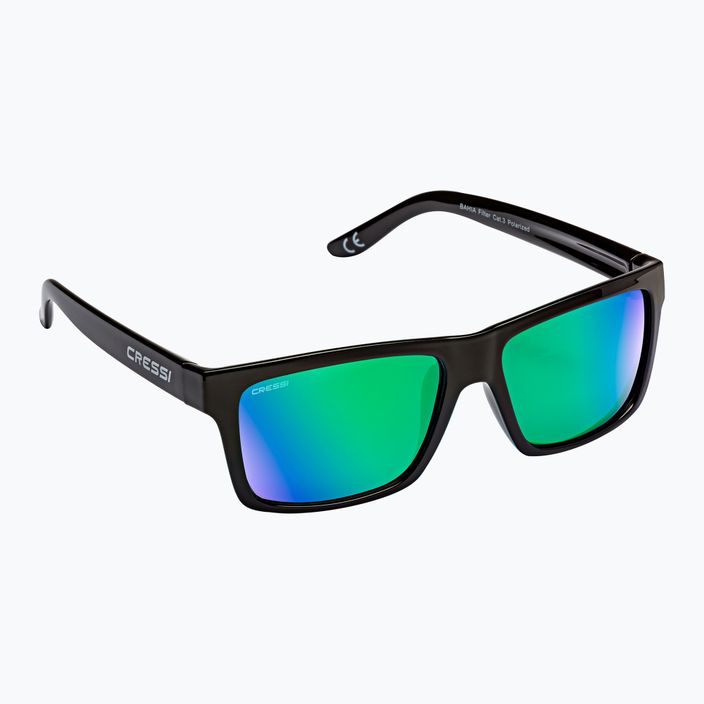 Cressi Bahia μαύρα/πράσινα γυαλιά ηλίου με καθρέφτη XDB100603 5