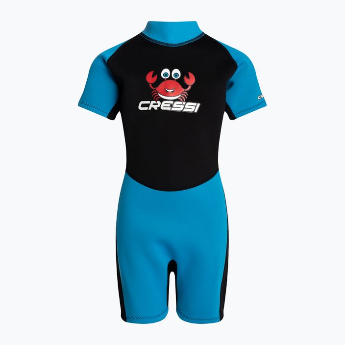 Cressi Smoby Shorty 2 mm παιδικός αφρός κολύμβησης μαύρο-μπλε XDG008001