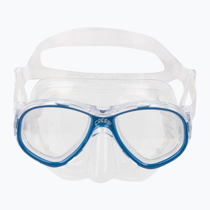 Παιδικό σετ κατάδυσης με αναπνευστήρα Cressi Perla Jr μάσκα + αναπνευστήρας Minigringo διάφανο μπλε DM101220 2