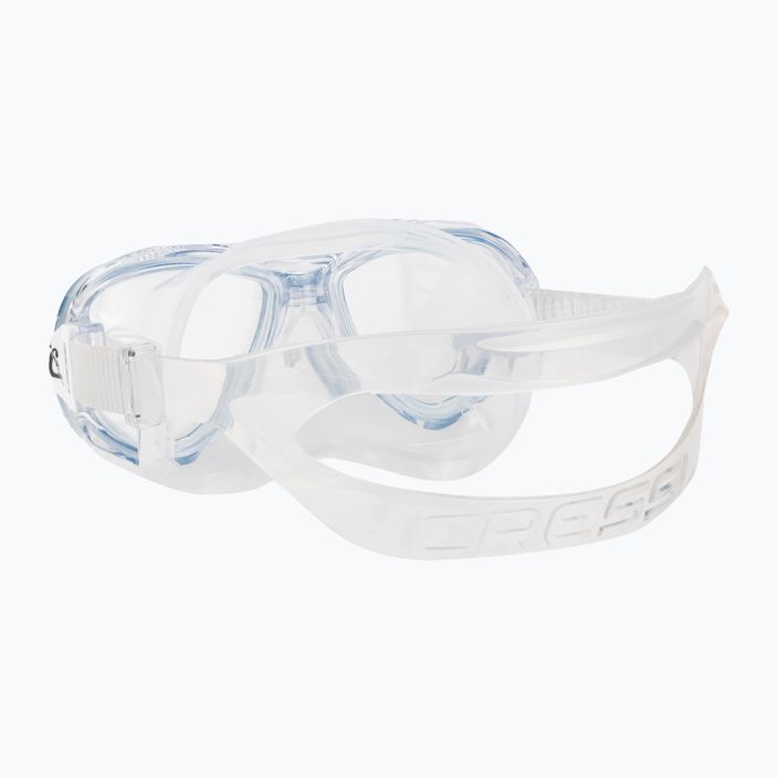 Παιδικό σετ κατάδυσης με αναπνευστήρα Cressi Perla Jr μάσκα + αναπνευστήρας Minigringo διάφανο μπλε DM101220 4