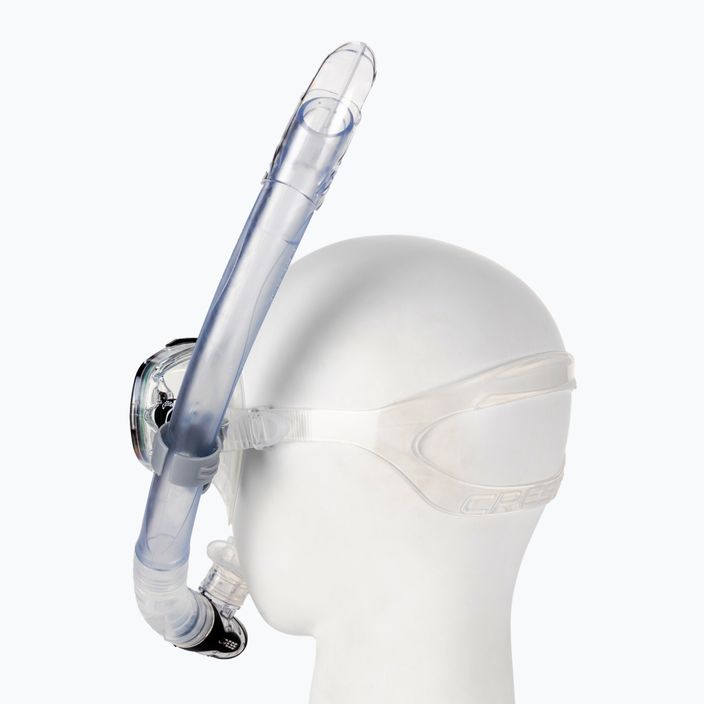 Cressi σετ κατάδυσης με αναπνευστήρα μάσκα Estrella + αναπνευστήρας Gamma διάφανο/μαύρο DM340050 3