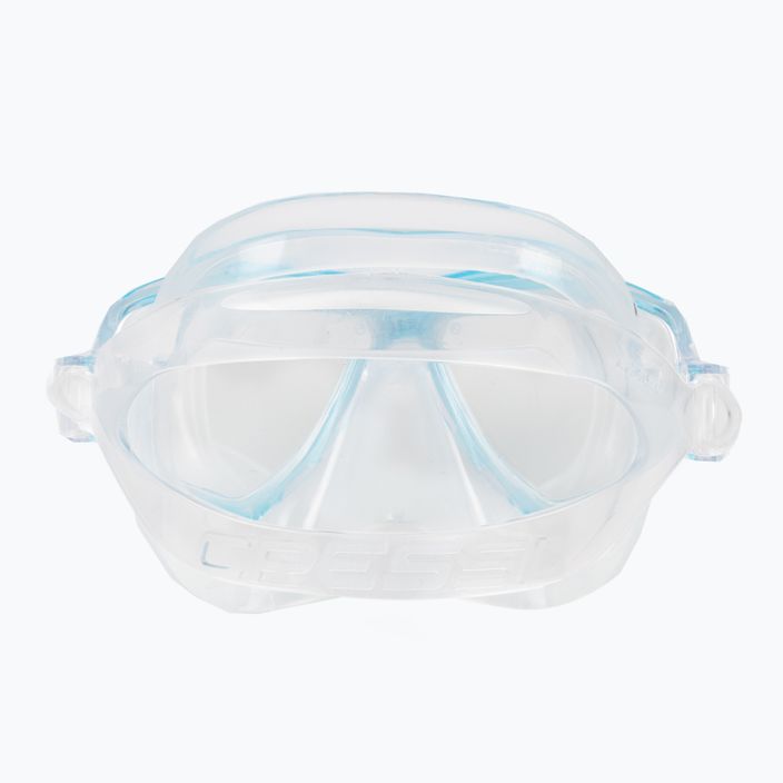 Cressi Perla καθαρή μπλε μάσκα κατάδυσης DN207963 5