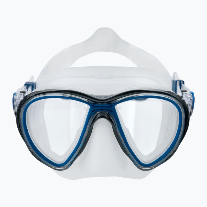 Cressi Quantum μάσκα κατάδυσης μπλε χρώματος DS510020 2