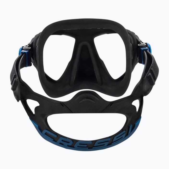 Cressi Quantum μάσκα κατάδυσης μαύρη-μπλε DS515020 5