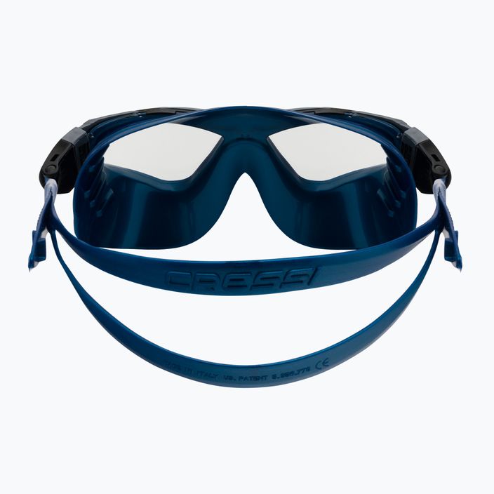 Cressi Planet μπλε μεταλλική μάσκα κολύμβησης DE2026555 5