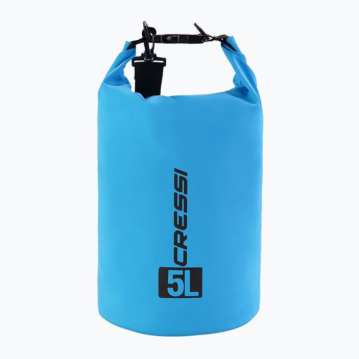 Cressi Dry Bag 5 l αδιάβροχη τσάντα μπλε XUA928601