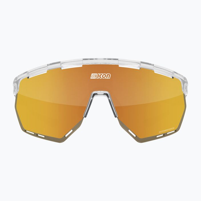 SCICON Aerowing Crystal Gloss/Scnpp Multimirror Bronze γυαλιά ποδηλασίας 3