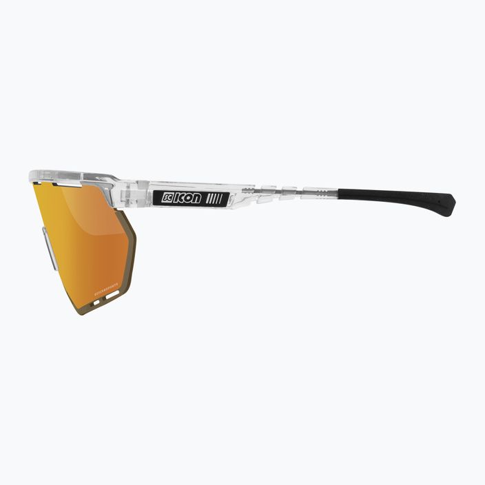 SCICON Aerowing Crystal Gloss/Scnpp Multimirror Bronze γυαλιά ποδηλασίας 4