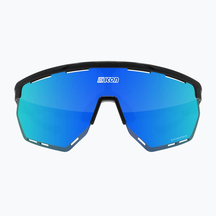 SCICON Aerowing μαύρο γυαλιστερό/scnpp γυαλιά ποδηλασίας πολλαπλών καθρεφτών μπλε EY26030201 3