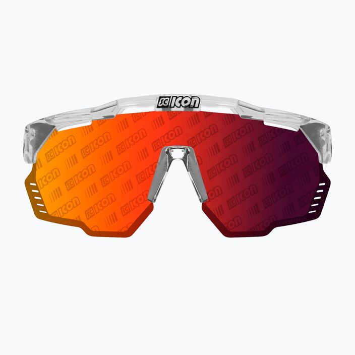 SCICON Aeroshade Kunken crystal gloss/scnpp μονόγραμμα multimirror red ποδηλατικά γυαλιά EY31130700 3