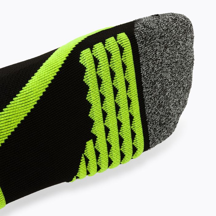Mico Κάλτσες σκι μεσαίου βάρους X-Performance X-C μαύρες/κίτρινες CA00146 4