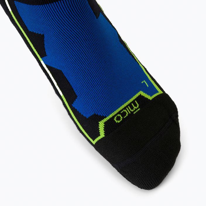 Mico Κάλτσες σκι μεσαίου βάρους Warm Control μπλε CA00281 3