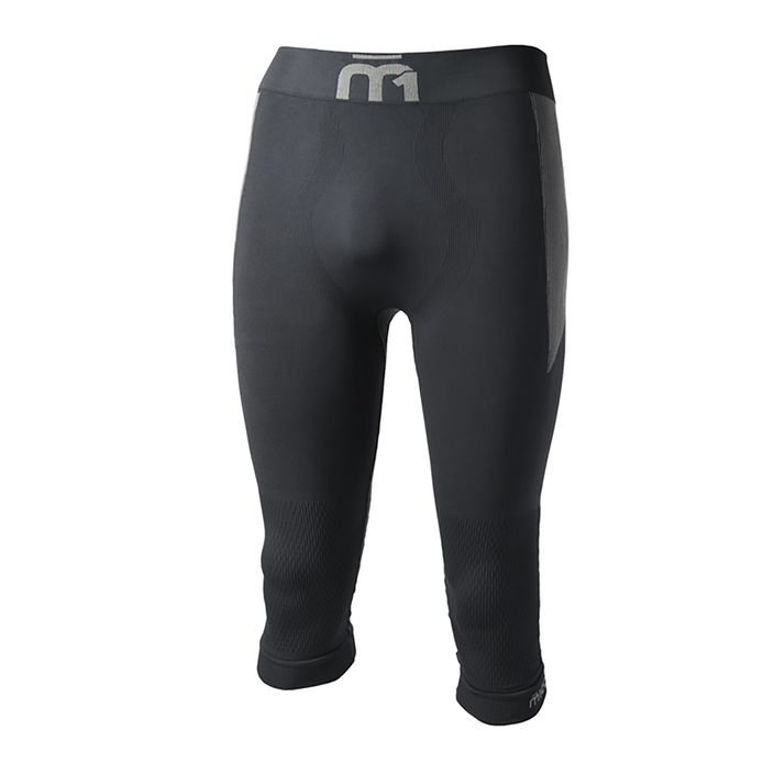 Ανδρικό θερμικό παντελόνι Mico M1 Skintech 3/4 μαύρο CM07024 2