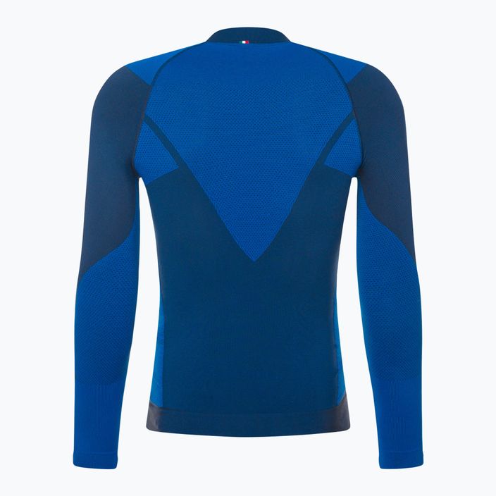 Ανδρικό θερμικό T-shirt Mico Warm Control Mock Neck μπλε IN01851 2