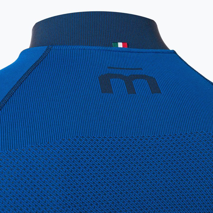 Ανδρικό θερμικό T-shirt Mico Warm Control Zip Neck μπλε IN01852 4