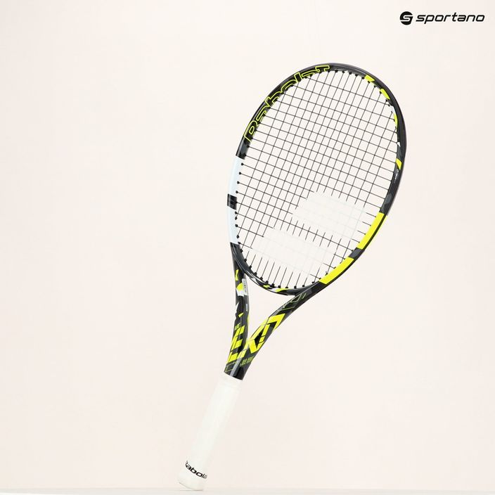 Babolat Pure Aero Junior 26 παιδική ρακέτα τένις γκρι-κίτρινη 140465 8