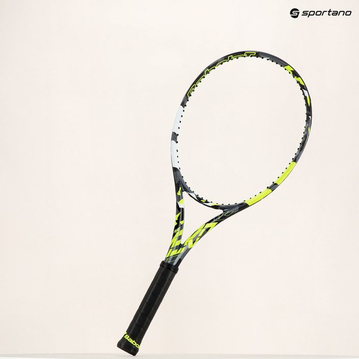 Babolat Pure Aero ρακέτα τένις γκρι-κίτρινη 101479 12
