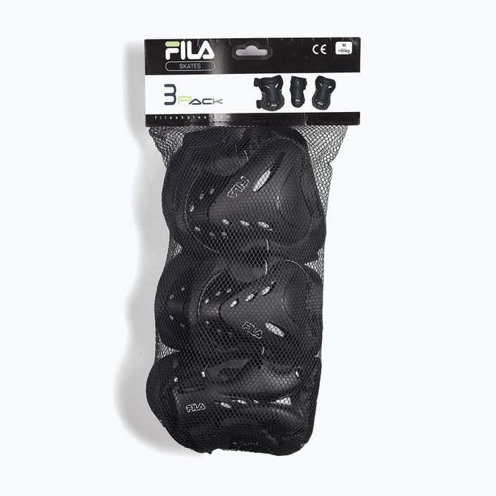 Ανδρικό σετ προστασίας FILA FP Gears black/silver 7