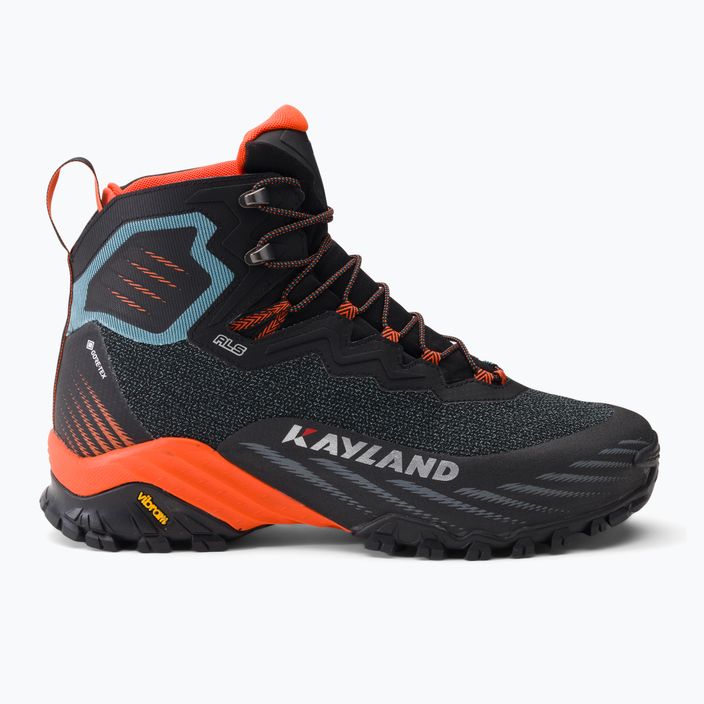 Kayland Duke Mid GTX ανδρικές μπότες πεζοπορίας 018022490 μαύρο/πορτοκαλί 2