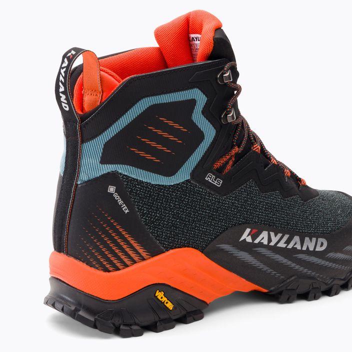 Kayland Duke Mid GTX ανδρικές μπότες πεζοπορίας 018022490 μαύρο/πορτοκαλί 9