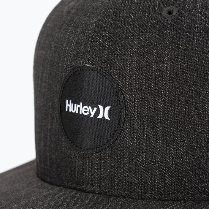 Hurley H2O Dri Point Break ανδρικό καπέλο μπέιζμπολ μαύρο 3