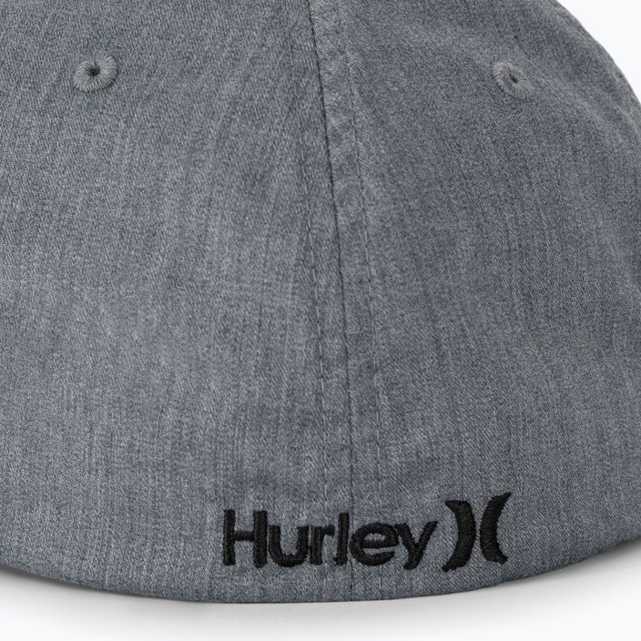 Ανδρικό καπέλο μπέιζμπολ Hurley Icon Weld μαύρο 4