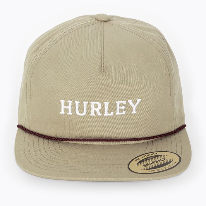 Ανδρικό καπέλο μπέιζμπολ Hurley Wayfarer χακί χρώματος 2