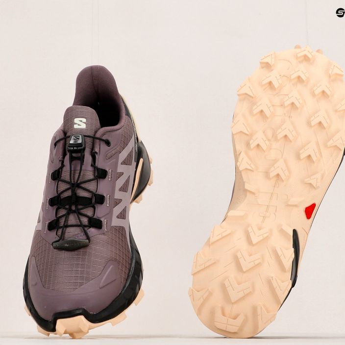 Γυναικεία παπούτσια για τρέξιμο Salomon Supercross 4 μοβ L47205200 20