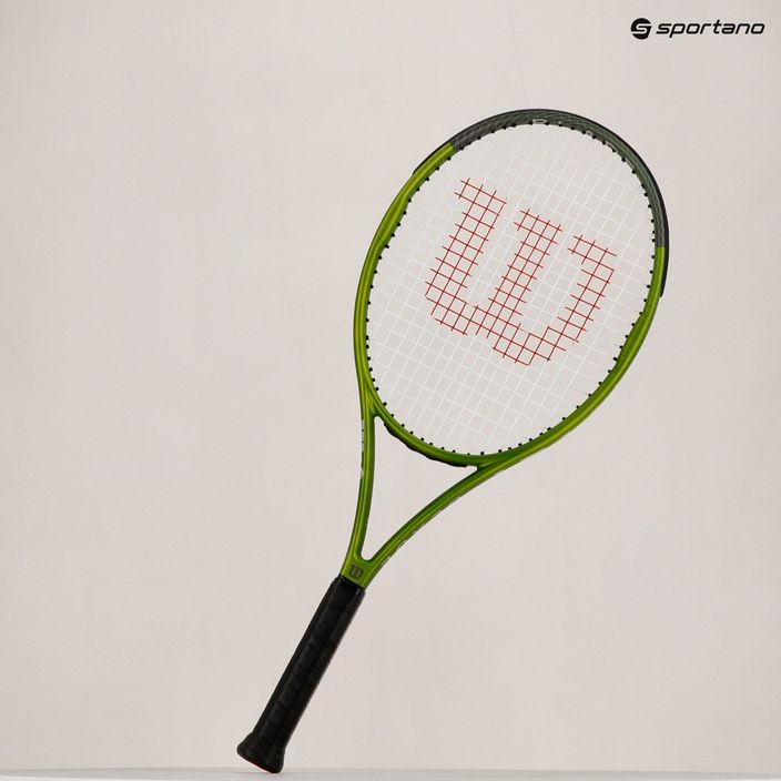 Wilson Blade Feel 103 ρακέτα τένις πράσινη WR117510 7